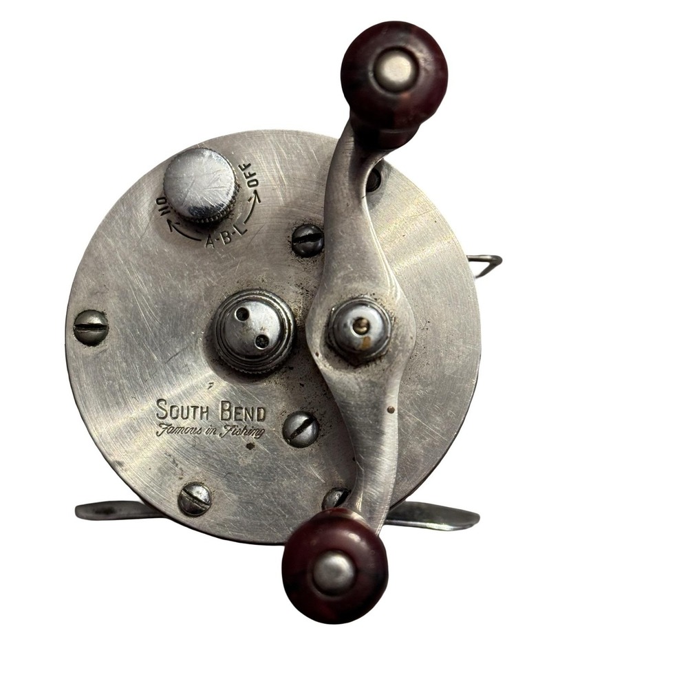 Vintage South Bend Perfectoreno 1250 Fishing Reel Model‎ E Anti-Back Lash USA - Picture 9 of 13